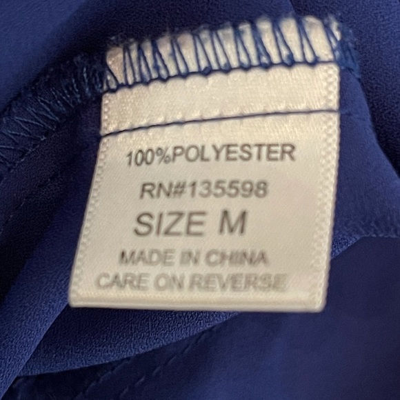 LIBERTY LOVE Woman’s color blocked blouse size Medium - Picture 4 of 7